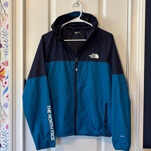 The North Face Never Stop Hooded Windwall Jacket Boys XL (18/20)